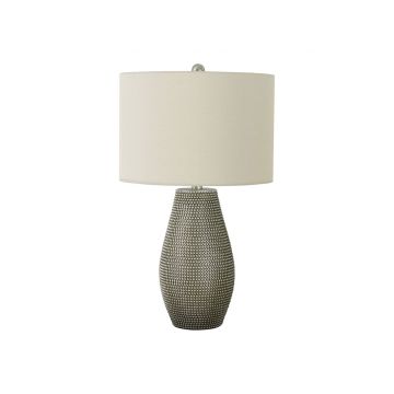 Grey Resin 24" Table Lamp - 9654GR15
