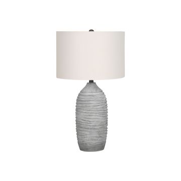 Grey Resin 27" Table Lamp - 9723GR15