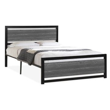 Grey Twin Bed - 2233GY3T