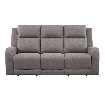 Hyde Park Granite Power Reclining Sofa - 7121HG03