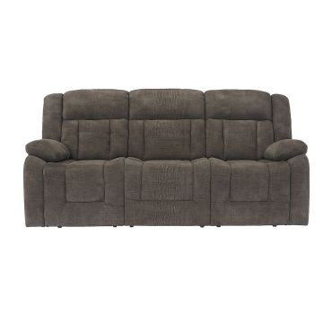 Isabel Chocolate Reclining Sofa - 1020IC03