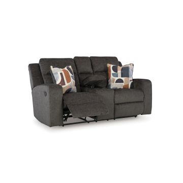 Kanlow Dusk Reclining Loveseat with Console - 3860KD02