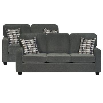 Lilly Surge Anchor Sofa & Loveseat Set - 0010LS20