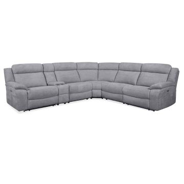 Lucie Dove 6-Piece Power Motion Sectional - 7082LD60