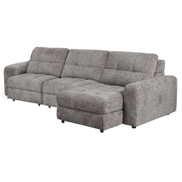 Lucie Dove Power Sliding 3Pc Sectional - 8055LD30
