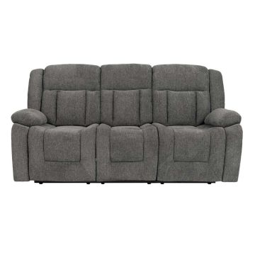 Maribel Iron Reclining Sofa - 1020MI03