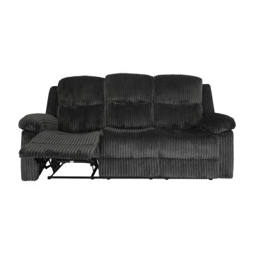 Mia Midnight Reclining Sofa - 0075MM03