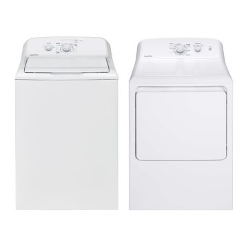 Moffat White 27" Washer and Dryer Set - MOFFWD2P