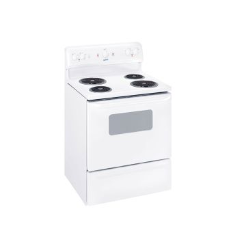 Moffat White 30" Electric Range with Coil Burners - MOFFSTCO