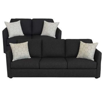 Planet Midnight Sofa and Loveseat Set - 2546PM20