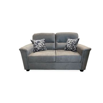 Vincent Gunmetal Loveseat  - 2514VG02