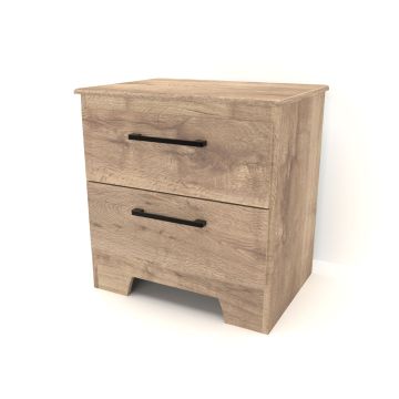 Weathered Oak Nightstand - 0458WO05