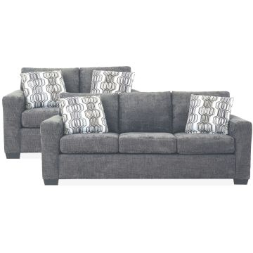 Wowza Mink Sofa & Loveseat  - 0925WM20